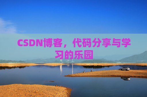 CSDN博客，代码分享与学习的乐园